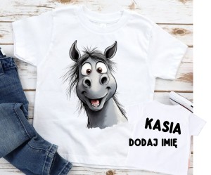 Koszulka z koniem dla dziecka - konik1-8