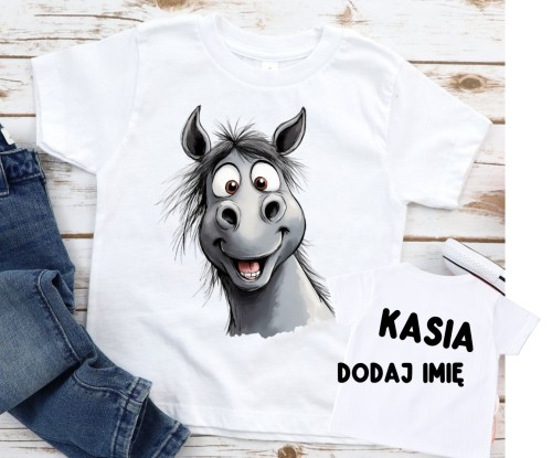 Koszulka z koniem dla dziecka - konik1-8