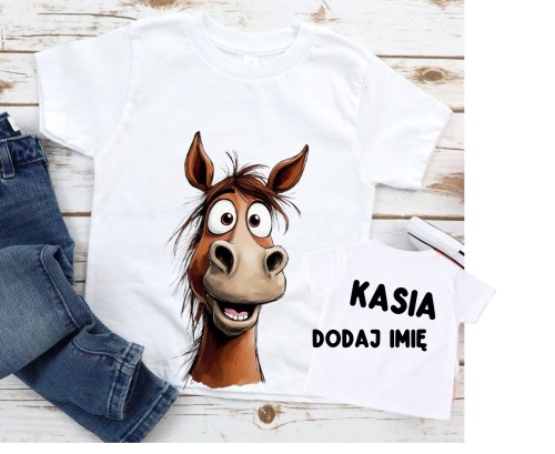 Koszulka z koniem dla dziecka .jpg