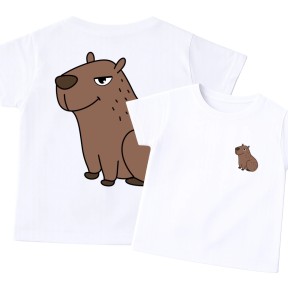 Koszulka dla dziecka z KAPIBARĄ