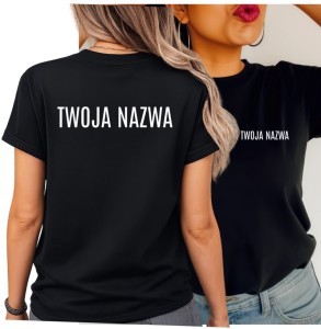Damska koszulka reklamowa z nazwą firmy .jpg
