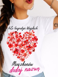 Koszulka dla koła gospodyń wiejskich z sercem .jpg