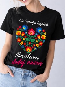 Koszulka dla koła gospodyń wiejskich z sercem .jpg