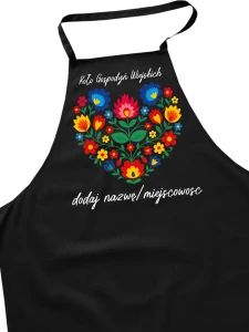 Fartuchy dla koła gospodyń wiejskich - wzór serce92