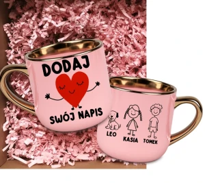 Kubek dla Mamy z dedykacja i imionami dzieci - Stwórz wyjątkowy prezent dla Mamy 