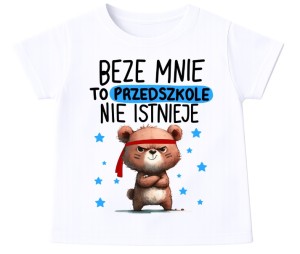 Koszulka dla CHŁOPCZYKA DO PRZEDSZKOLA 