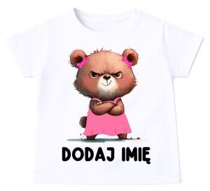 Koszulka dla DZIEWCZYNKI Z IMIENIEM