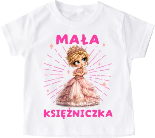 Koszulka dziecięca ''MAŁA KSIĘŻNICZKA''princesska