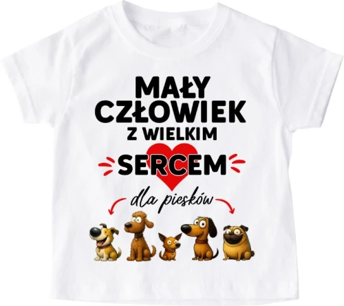 maly człowiek z wielkim sercem dla piesków.webp