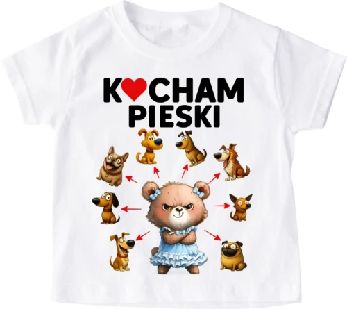 koszulka dla psiarza, kocham pieski.webp