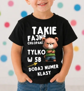 Koszulki dla kolegów z klasy na Dzień Chłopaka - TAKIE FAJNE CHŁOPAKI TYLKO W