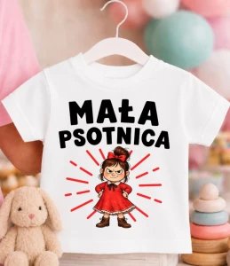  Koszulka dziecięca ''MAŁA PSOTNICA''
