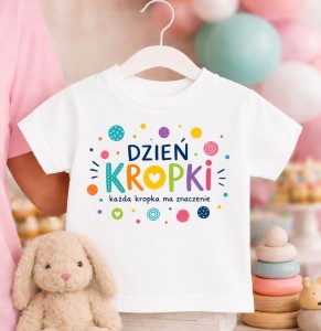 Koszulka w kropki  dzień kropki