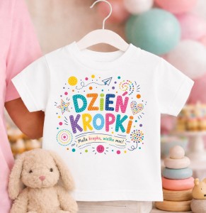 Koszulka w kropki  dzień kropki 