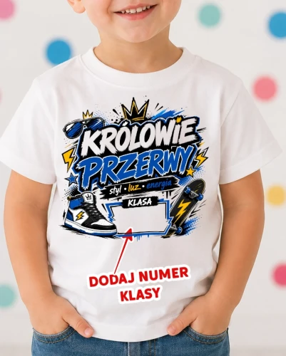 Koszulki na Dzień Chłopaka z numerem klasy .webp