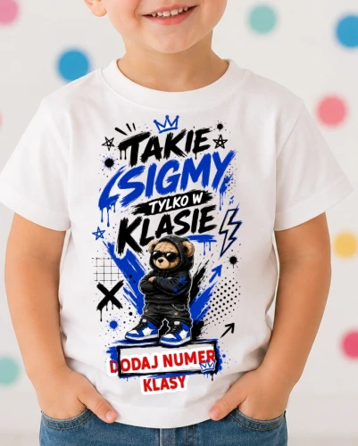 Koszulki na Dzień Chłopaka z numerem klasy .webp