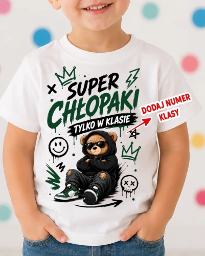 Koszulki na Dzień Chłopaka z numerem klasy.webp