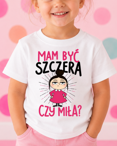 Koszulka dla dziewczynki z fajnym nadrukiem xxxxB.png