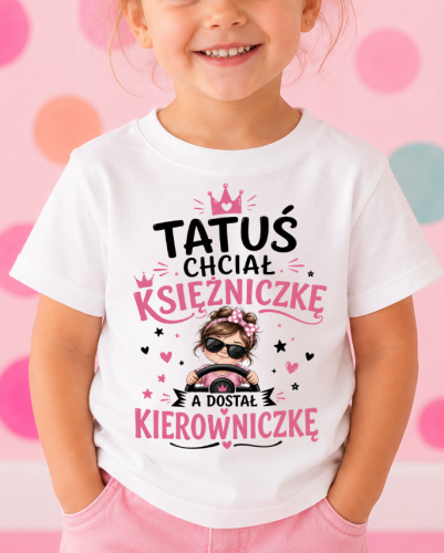 Koszulka dla dziewczynki z fajnym nadrukiem xxxx.png