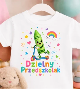  Koszulka na pasowanie na przedszkolaka