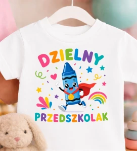  Koszulka na pasowanie na przedszkolaka