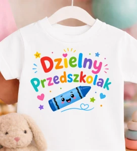  Koszulka na pasowanie na przedszkolaka