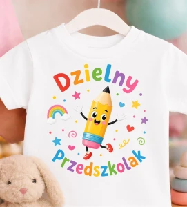  Koszulka na pasowanie na przedszkolaka