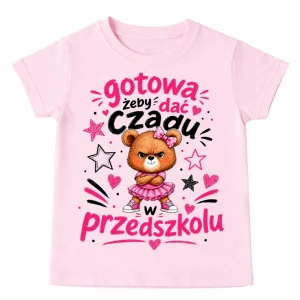  Koszulka na pasowanie na przedszkolaka