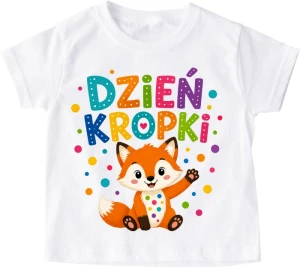 Koszulka w kropki dzień kropki 