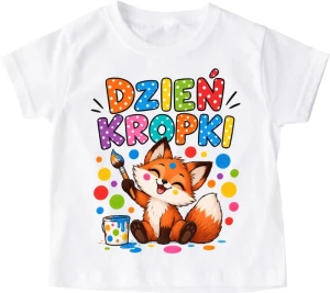 Koszulka w kropki dzień kropki 