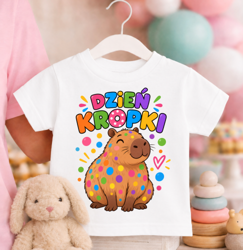 Koszulka dla dziecka na Dzień Kropki czxvxcvxcv.png