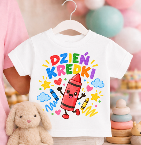 Koszulka dla dziecka na Dzień Kredki hfghvfbn bnkhb.png