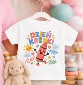 Koszulka na Dzień Kredki dla dziecka