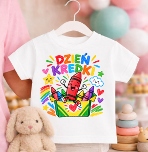 Koszulka na Dzień Kredki dla dziecka