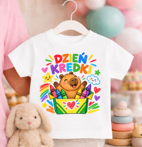 Koszulka na Dzień Kredki dla dziecka