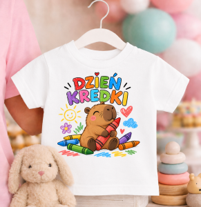 Koszulka na Dzień Kredki dla dziecka