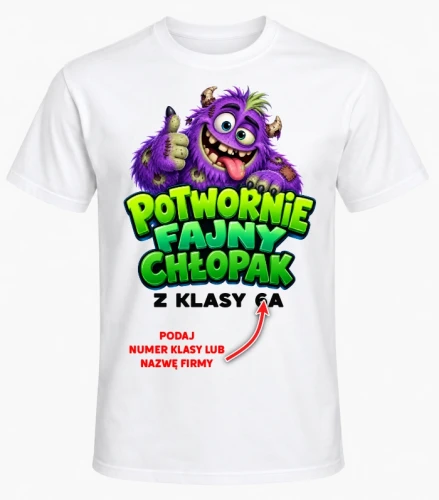 KOSZULKA NA DZIEŃ CHŁOPAKA (POTWORNIE FAJNY CHŁOPAK1).webp