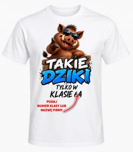 KOSZULKA NA DZIEŃ CHŁOPAKA ''TAKIE DZIKI 1'' 