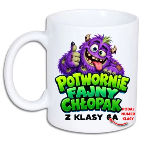 KUBEK NA DZIEŃ CHŁOPAKA POTWORNIE FAJNY CHŁOPAK.WEBP