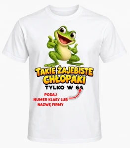 KOSZULKA NA DZIEŃ CHŁOPAKA ''TAKIE ŻAJEBISTE 7'' 