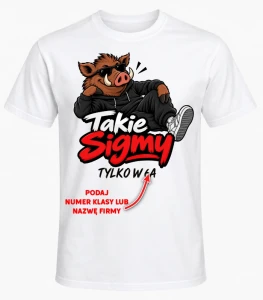 KOSZULKA NA DZIEŃ CHŁOPAKA ''TAKIE SIGMY 3'' 