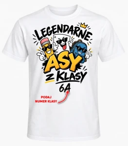 KOSZULKA NA DZIEŃ CHŁOPAKA ''LEGENDARNE ASY'' 
