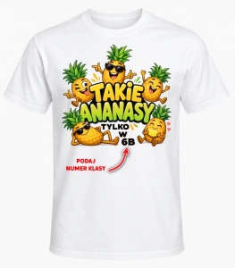 KOSZULKA NA DZIEŃ CHŁOPAKA ''TAKIE ANANASY''