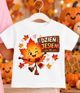 Koszulka na dzień jesieni do przedszkola ''DZIEŃ JESIENI A4'' 