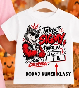 KOSZULKA NA DZIEŃ CHŁOPAKA ''Takie sigmy tylko w...