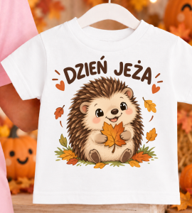 Dziecięca koszulka z jeżem na Dzień Jeża
