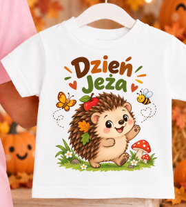 Dziecięca koszulka z jeżem na Dzień Jeża