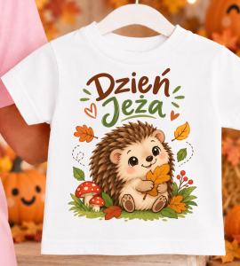 Dziecięca koszulka z jeżem na Dzień Jeża 