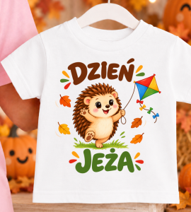 Dziecięca koszulka z jeżem na Dzień Jeża