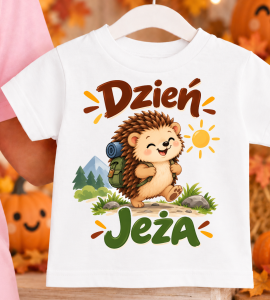 Dziecięca koszulka z jeżem na Dzień Jeża